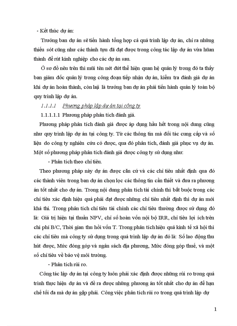 image for page Thực trạng công tác lập dự án tại công ty cổ phần đầu tư và thương mại thủ đô