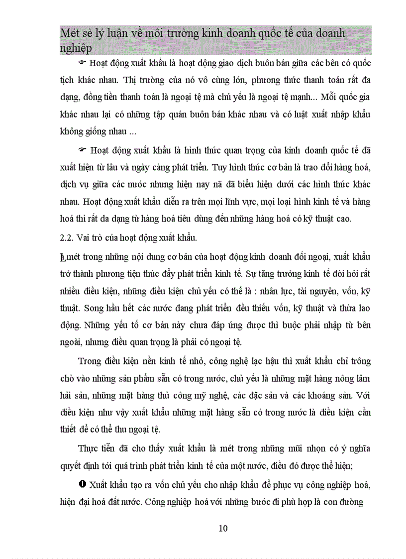 image for page Một số ý kiến nhằm tạo dựng môi trường kinh doanh thuận lợi để thúc đẩy hoạt động xuất khẩu cho công ty MIDECO