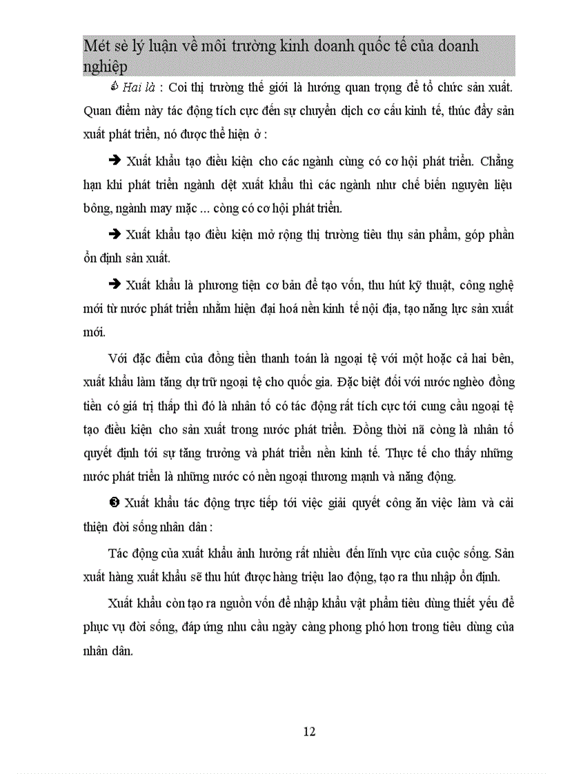 image for page Một số ý kiến nhằm tạo dựng môi trường kinh doanh thuận lợi để thúc đẩy hoạt động xuất khẩu cho công ty MIDECO