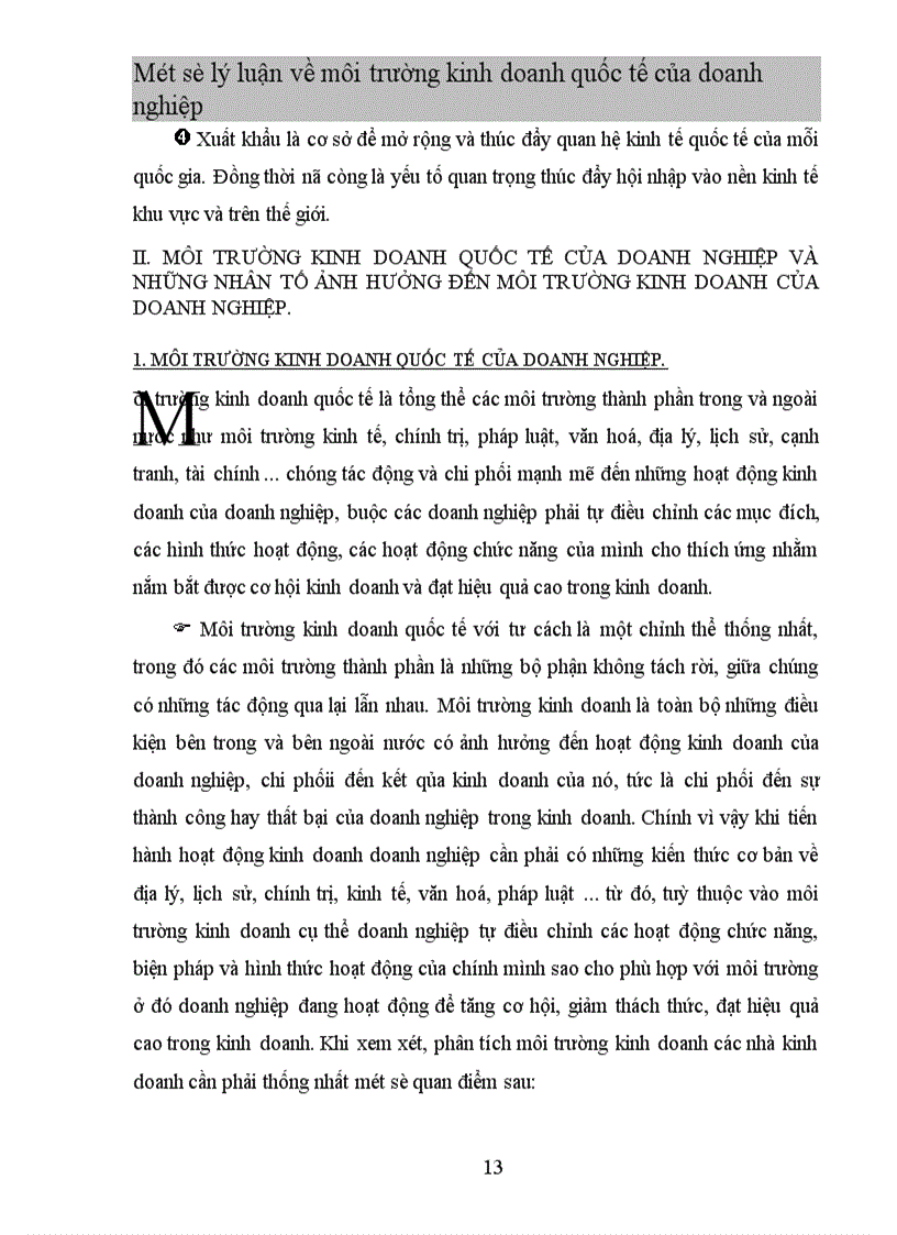 image for page Một số ý kiến nhằm tạo dựng môi trường kinh doanh thuận lợi để thúc đẩy hoạt động xuất khẩu cho công ty MIDECO