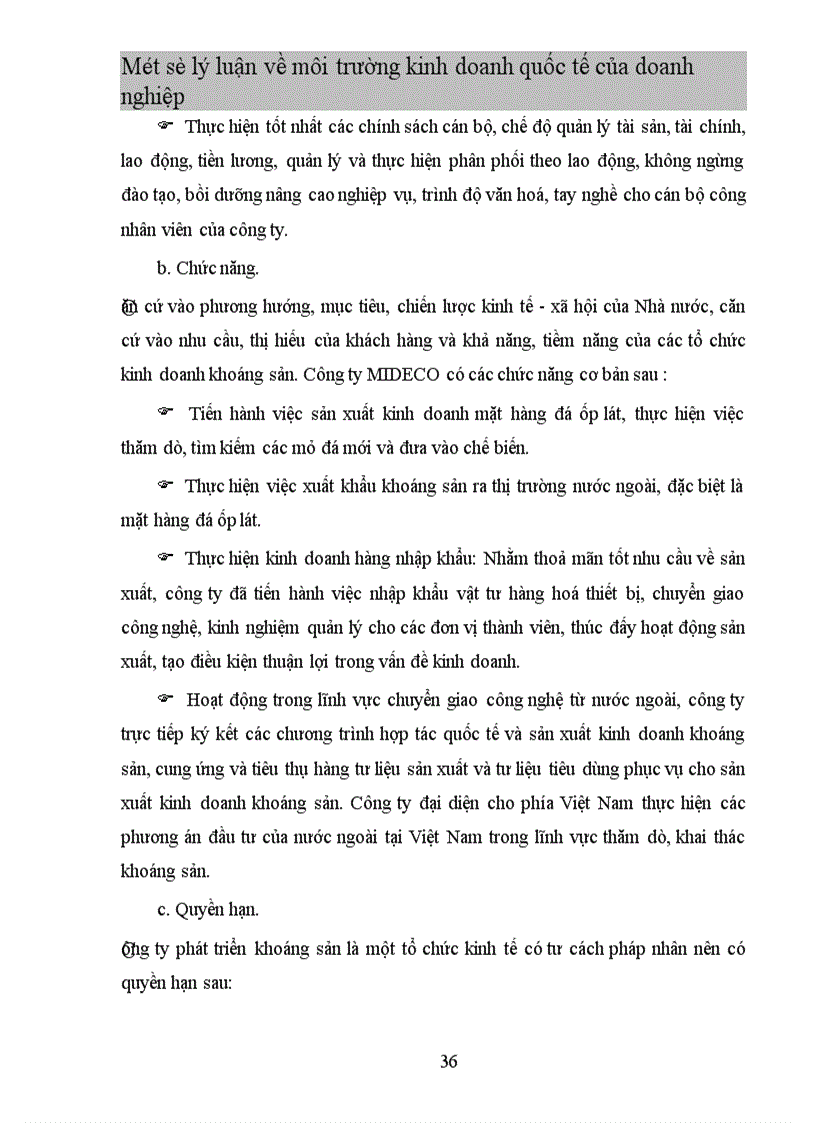 image for page Một số ý kiến nhằm tạo dựng môi trường kinh doanh thuận lợi để thúc đẩy hoạt động xuất khẩu cho công ty MIDECO