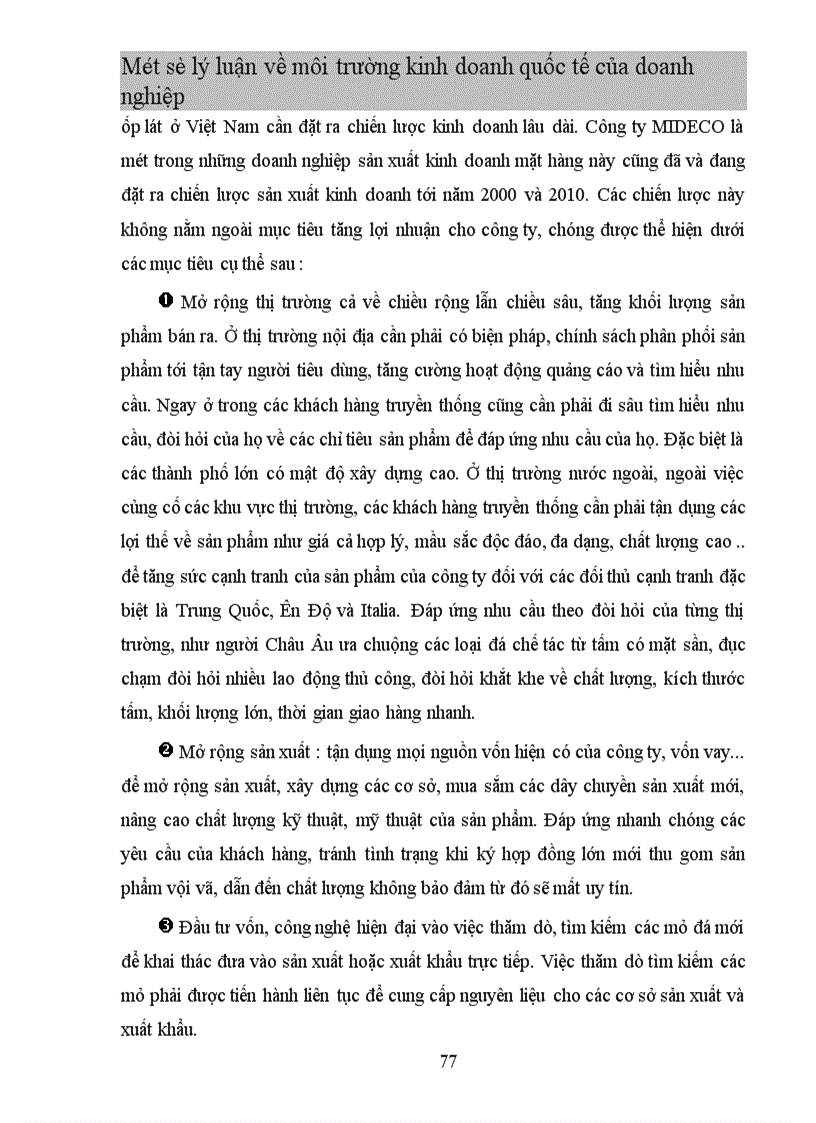 image for page Một số ý kiến nhằm tạo dựng môi trường kinh doanh thuận lợi để thúc đẩy hoạt động xuất khẩu cho công ty MIDECO