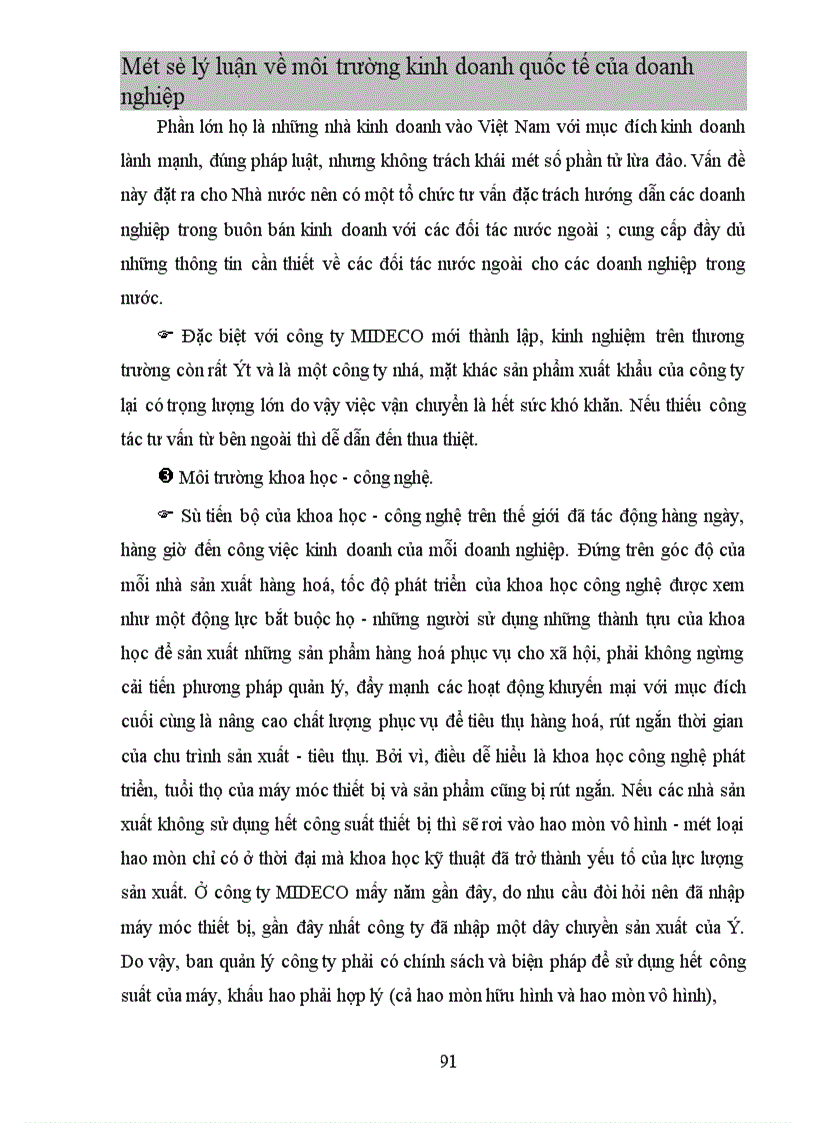 image for page Một số ý kiến nhằm tạo dựng môi trường kinh doanh thuận lợi để thúc đẩy hoạt động xuất khẩu cho công ty MIDECO