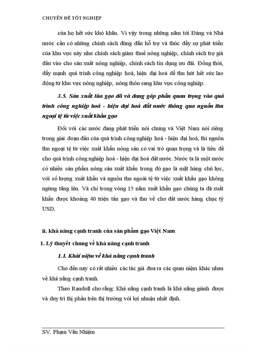 image for page Các giải pháp nhằm nâng cao khả năng cạnh tranh của sản phẩm gạo Việt Nam