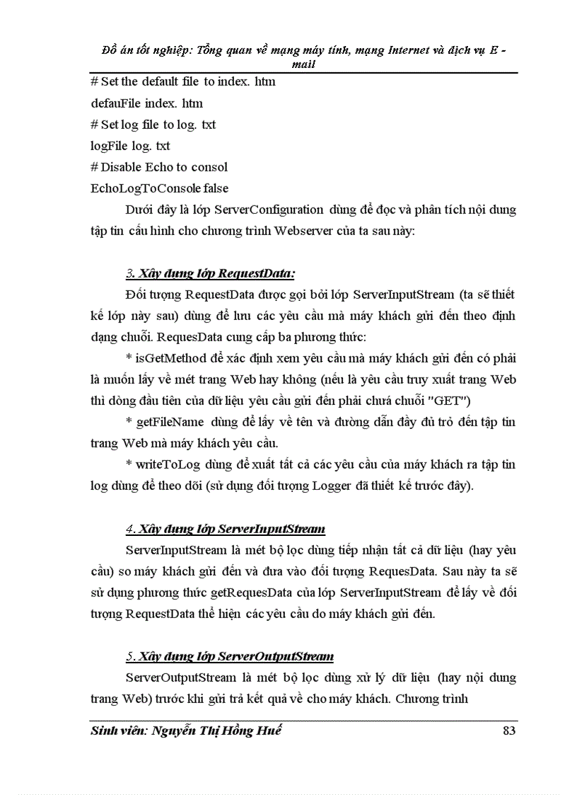 image for page Tổng quan về mạng máy tính mạng Internet và dịch vụ E mail