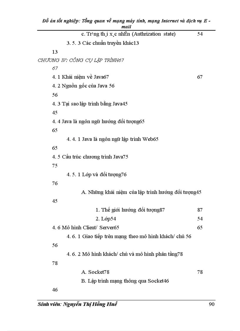 image for page Tổng quan về mạng máy tính mạng Internet và dịch vụ E mail