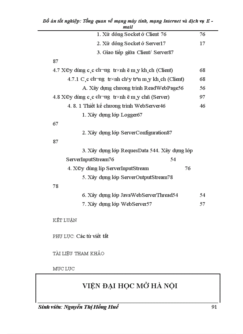 image for page Tổng quan về mạng máy tính mạng Internet và dịch vụ E mail