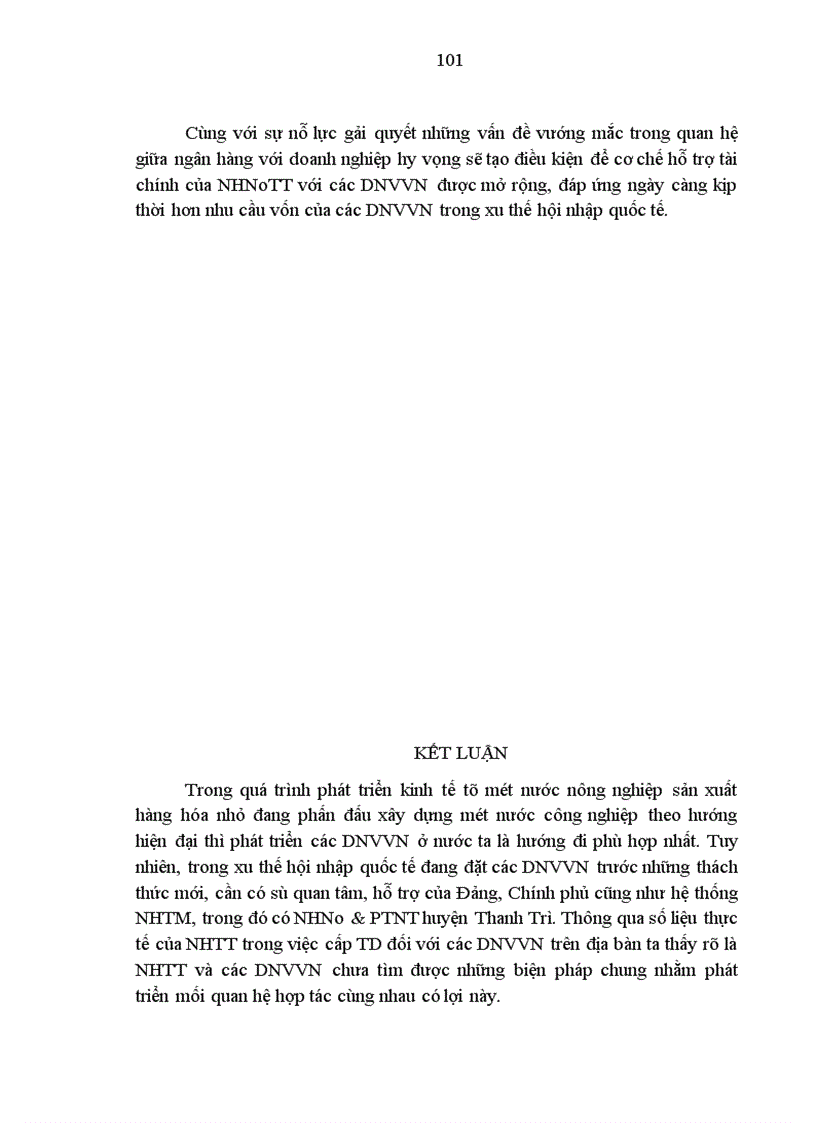image for page Giải pháp nhằm mở rộng tín dụng đối với các DNVVN tại NHNo PTNT huyện Thanh Trì Hà Nội