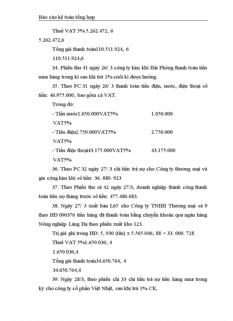 image for page Báo cáo kế toán tổng hợp tại Chi nhánh Công ty gang thép Thái Nguyên 1