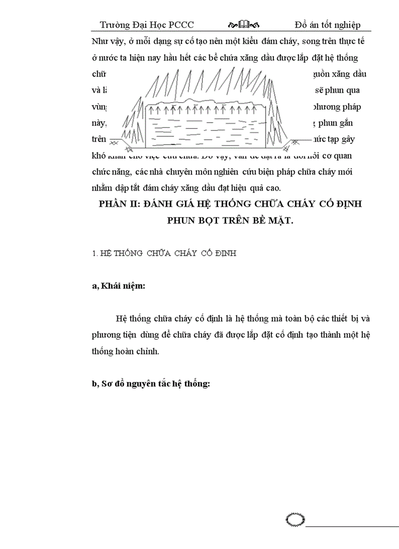 image for page Nghiên cứu vận dụng biện pháp chữa cháy bằng phun bọt từ dưới đáy bể lên để dập tắt đám cháy trong bể chứa xăng dầu 1