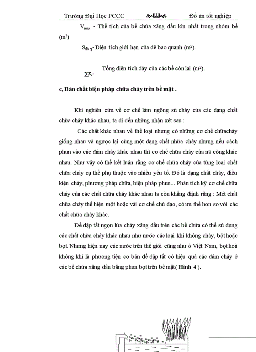image for page Nghiên cứu vận dụng biện pháp chữa cháy bằng phun bọt từ dưới đáy bể lên để dập tắt đám cháy trong bể chứa xăng dầu 1