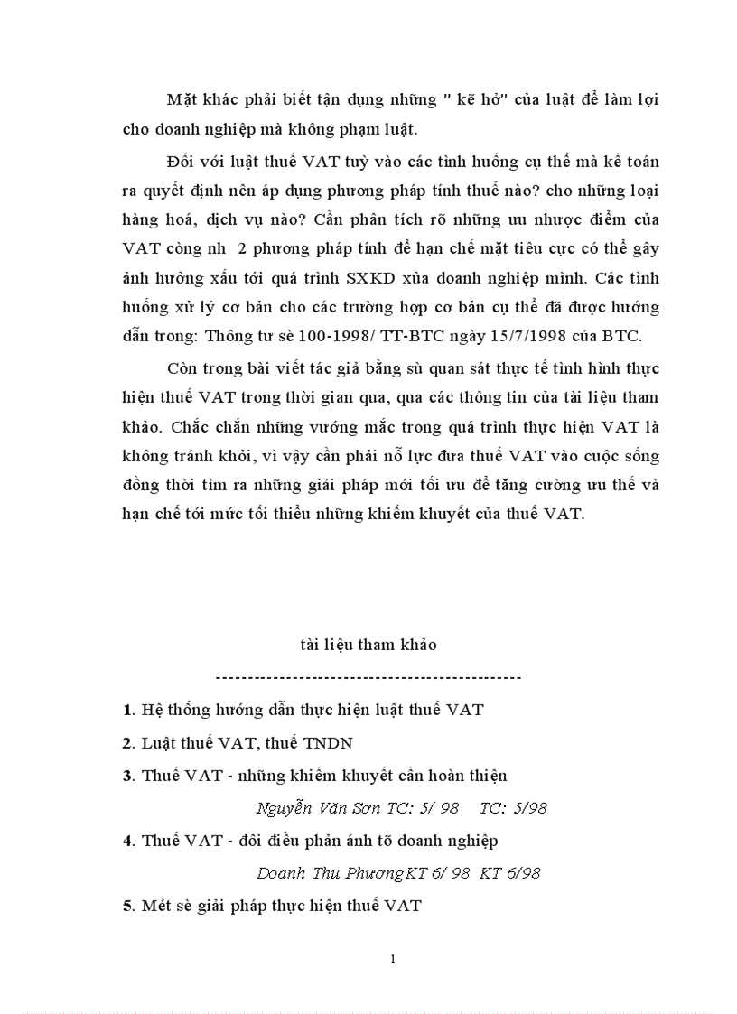 image for page Những vấn đề cơ bản và các tình huống khó xử trong bước đầu triển khai thuế VAT và các giải pháp khắc phục
