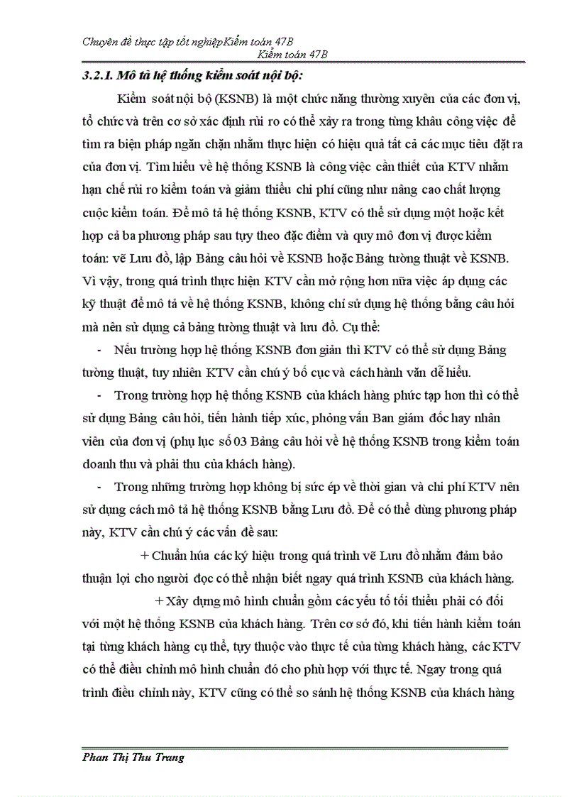 image for page Quy trình kiểm toán doanh thu và khoản mục phải thu khách hàng do Công ty TNHH Tài chính và Kiểm toán Việt Nam thực hiện 1