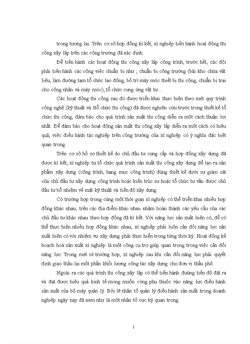 image for page Kế toán chi phí sản xuất và tính giá thành sản phẩm tại Xí nghiệp xây lắp 2