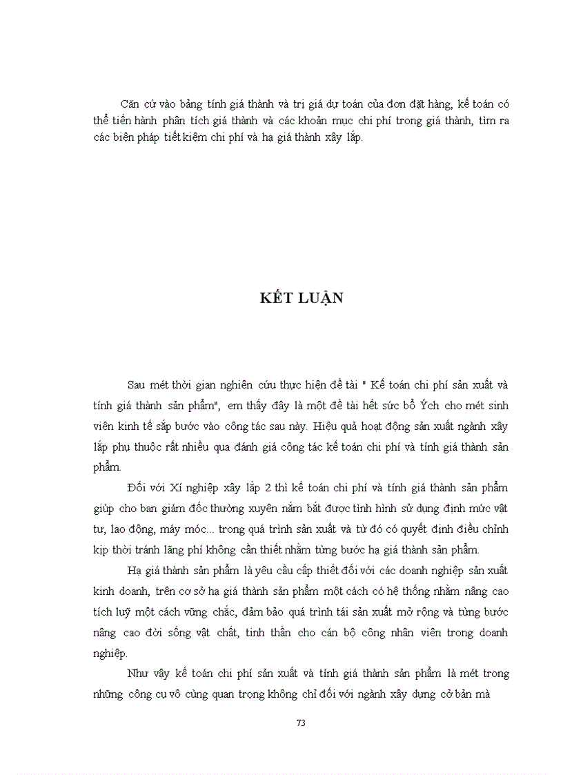 image for page Kế toán chi phí sản xuất và tính giá thành sản phẩm tại Xí nghiệp xây lắp 2