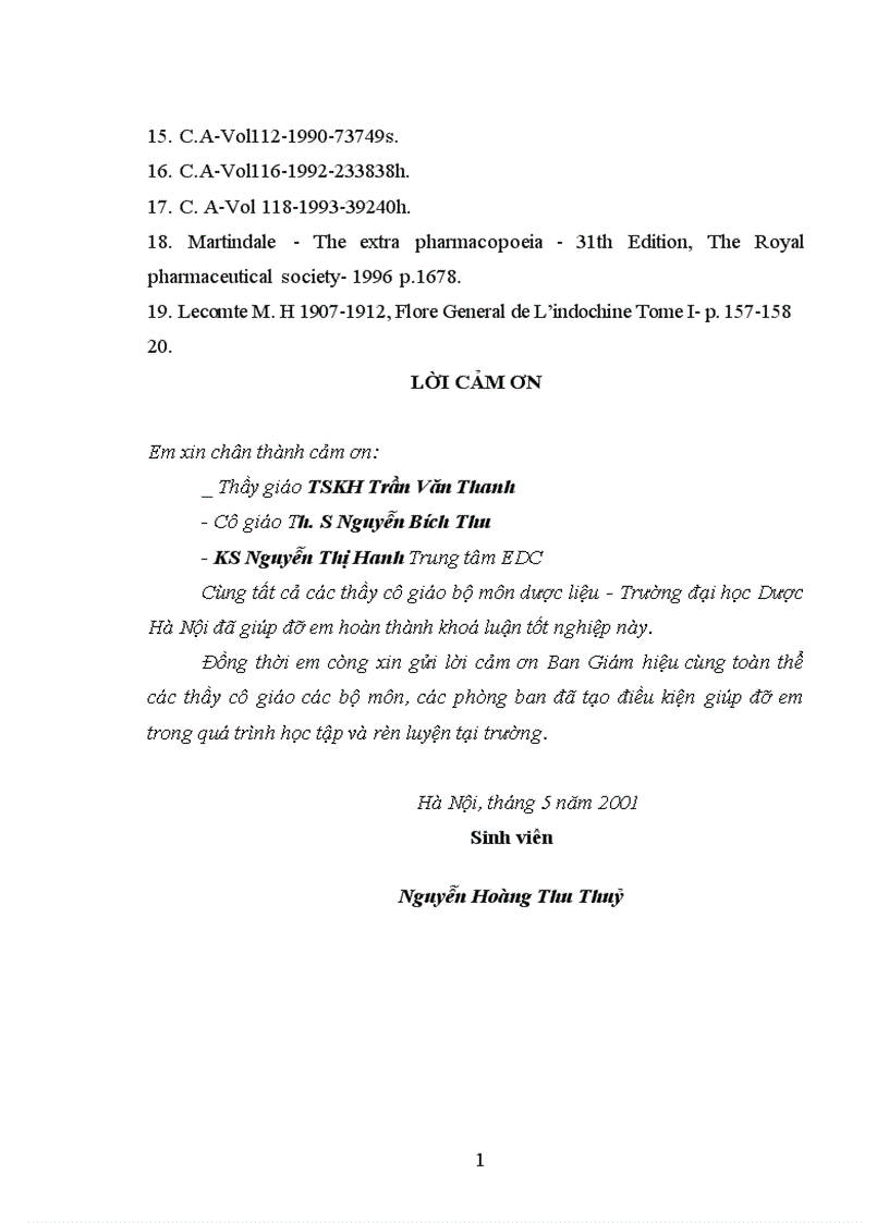 image for page Góp phần nghiên cứu phương pháp chiết xuất Berberin từ cây vàng đắng Coscinium usitatum Pierre 1