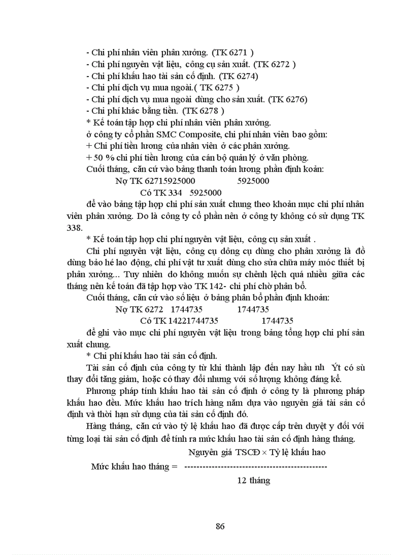 image for page Tổ chức công tác Hạch toán chi phí sản xuất và tính giá thành sản phẩm với việc tăng cường quản trị doanh nghiệp tại Công ty cổ phần SMC Composite 1