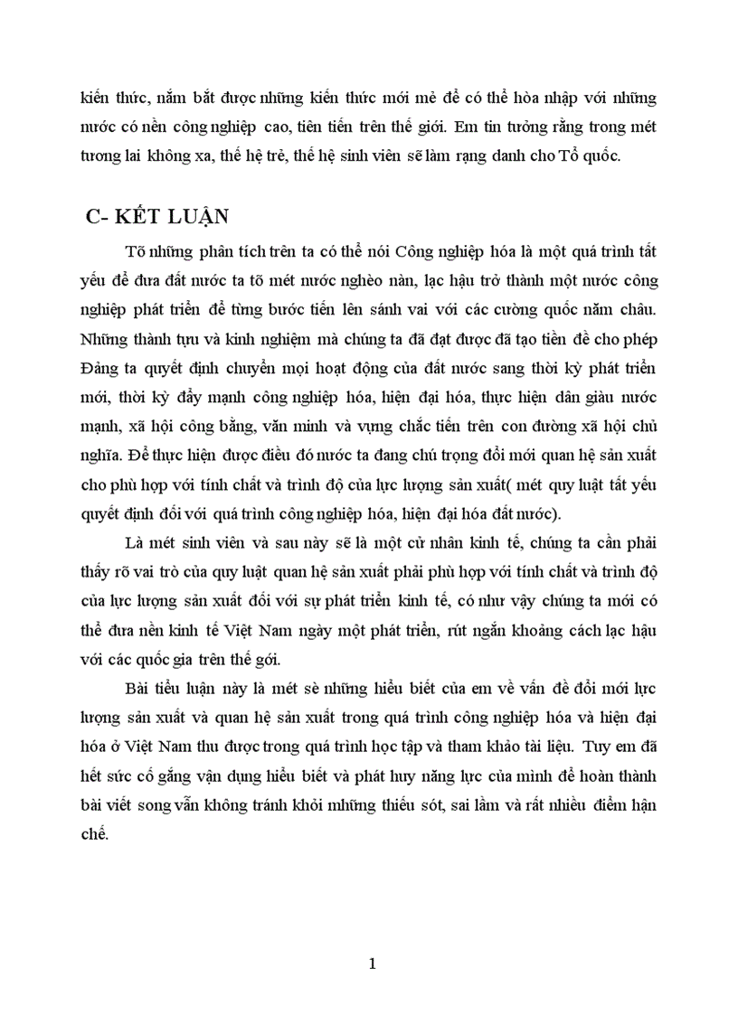 image for page Vấn đề đổi mới lực lượng sản xuất và quan hệ sản xuất trong quá trình công nghiệp hóa hiện đại hóa ở Việt Nam 1