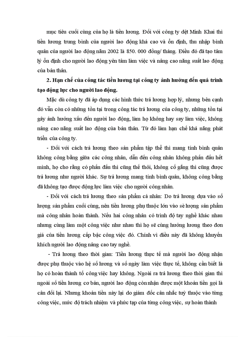 image for page Hoàn thiện các hình thức trả lương cho người lao động tại công ty dệt Minh Khai 1