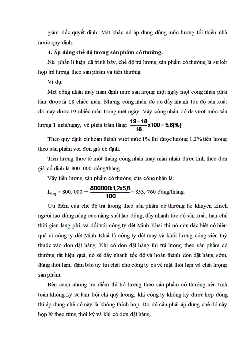 image for page Hoàn thiện các hình thức trả lương cho người lao động tại công ty dệt Minh Khai 1