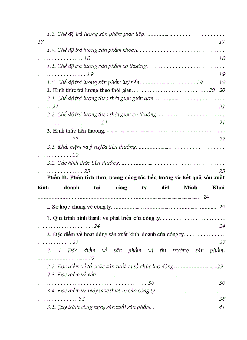 image for page Hoàn thiện các hình thức trả lương cho người lao động tại công ty dệt Minh Khai 1