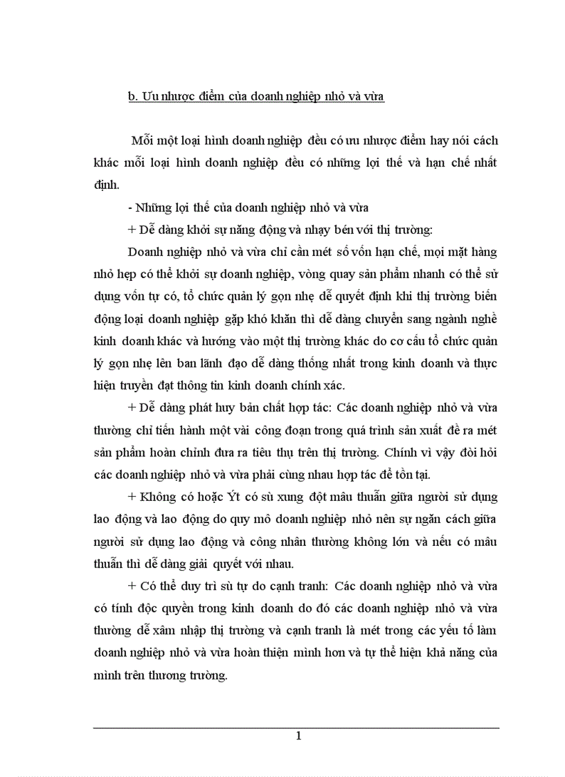 Một số giải pháp nhằm cải thiện môi trường kinh doanh cho doanh nghiệp nhỏ và vừa đến năm 2010