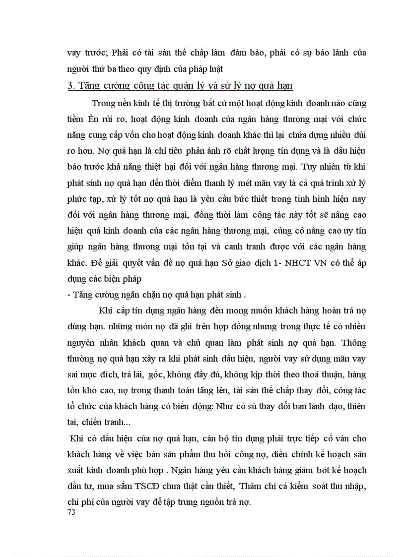 image for page Một số giải pháp nhằm nâng cao chất lượng tín dụng ngắn hạn tại Sở giao dịch 1 NHCT VN 1