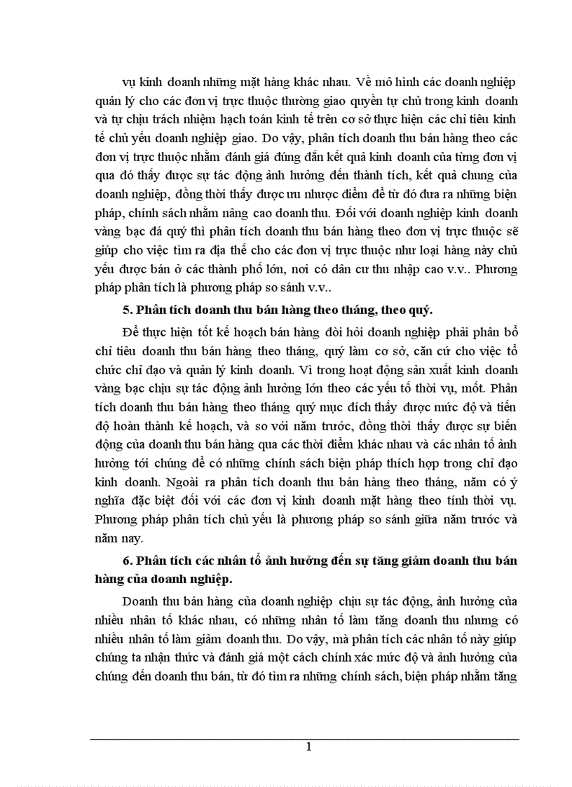 image for page Phân tích tình hình doanh thu bán hàng và các biện pháp tăng doanh thu bán hàng tại Công ty Vàng Bạc Đá Quý Hà Nội 1