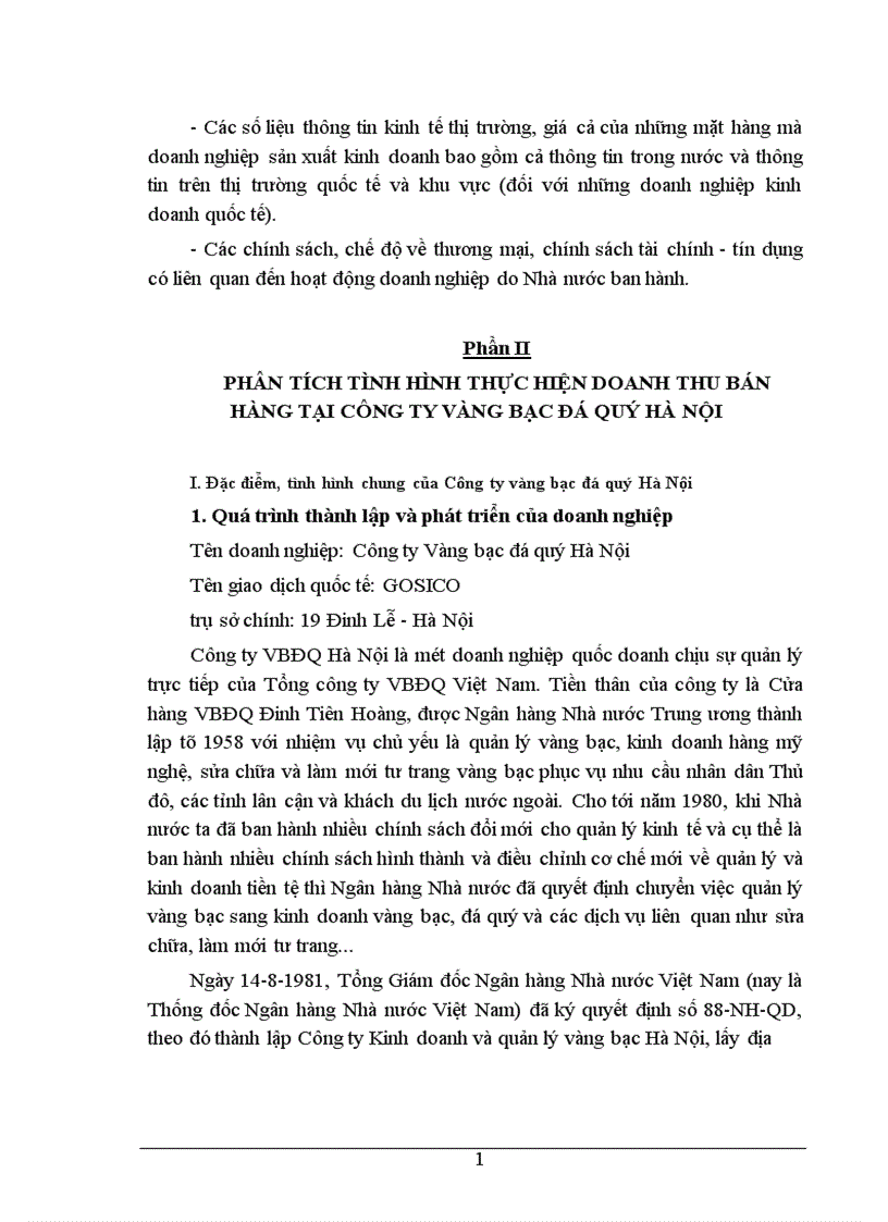 image for page Phân tích tình hình doanh thu bán hàng và các biện pháp tăng doanh thu bán hàng tại Công ty Vàng Bạc Đá Quý Hà Nội 1