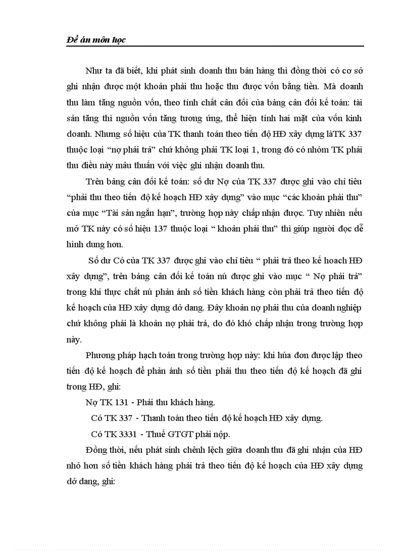 image for page Vận dụng chuẩn mực kế toán Việt Nam số 15 Hợp đồng xây dựng để hạch toán chi phí và doanh thu của doanh nghiệp xây lắp 1