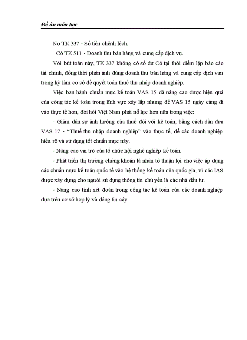 image for page Vận dụng chuẩn mực kế toán Việt Nam số 15 Hợp đồng xây dựng để hạch toán chi phí và doanh thu của doanh nghiệp xây lắp 1