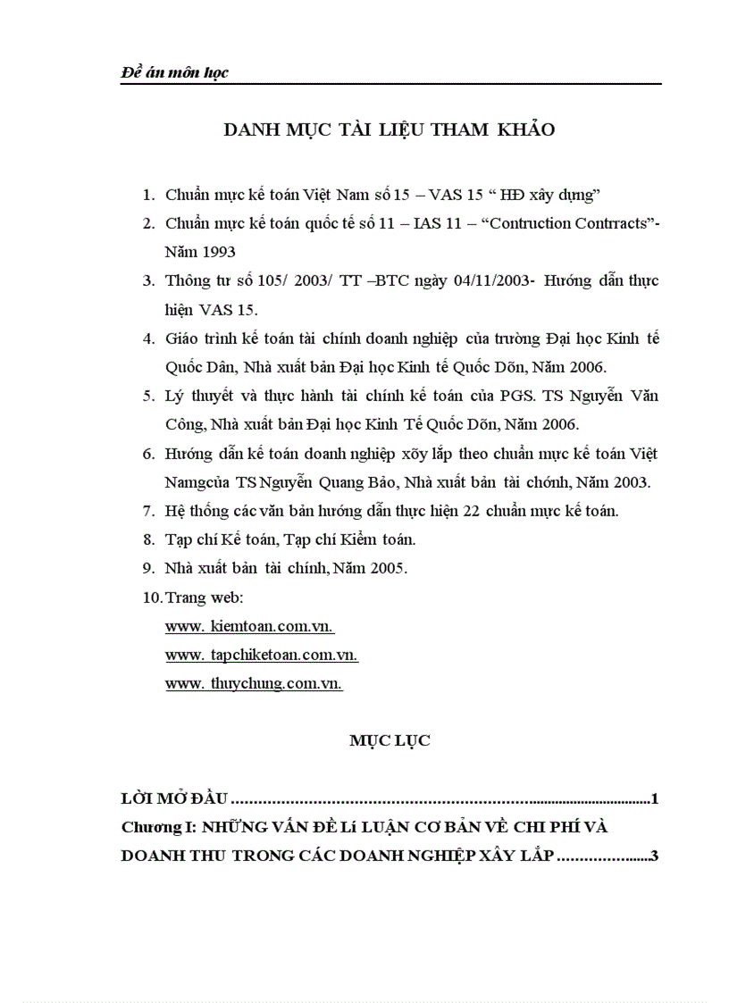 image for page Vận dụng chuẩn mực kế toán Việt Nam số 15 Hợp đồng xây dựng để hạch toán chi phí và doanh thu của doanh nghiệp xây lắp 1