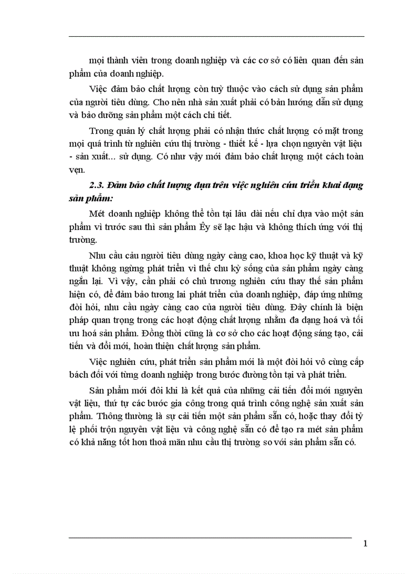 image for page Một số phương hướng và biện pháp chủ yếu nhằm góp phần nâng cao chất lượng sản phẩm ở Công ty dệt 10 10