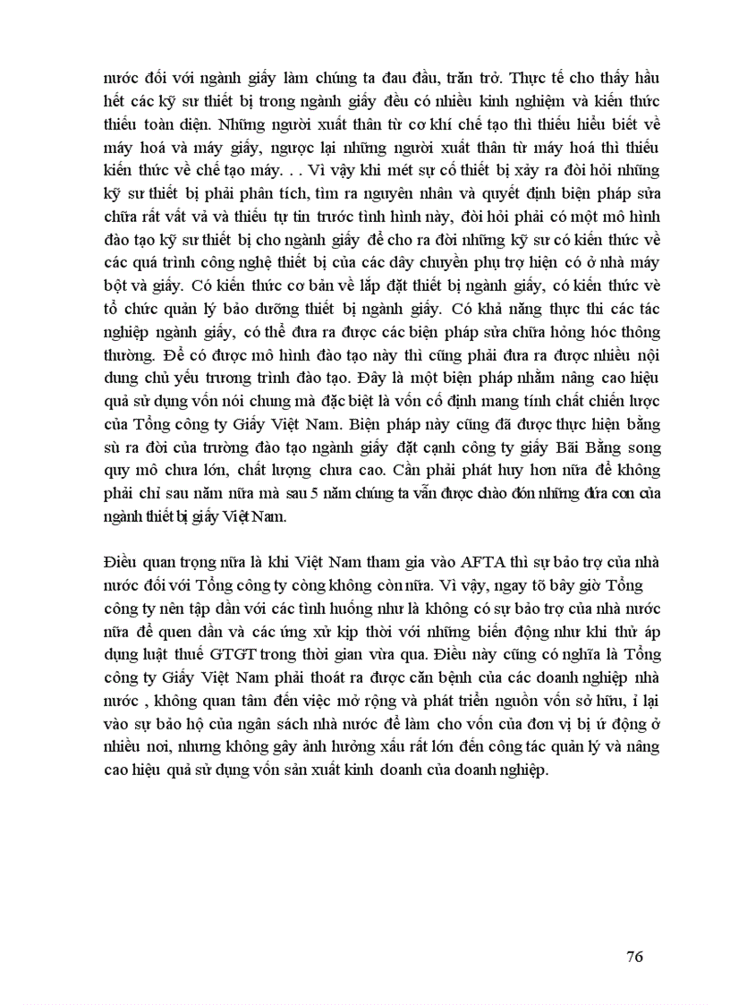 image for page Biện pháp nâng cao hiệu quả sử dụng vốn tại Tổng công ty giấy Việt Nam 1