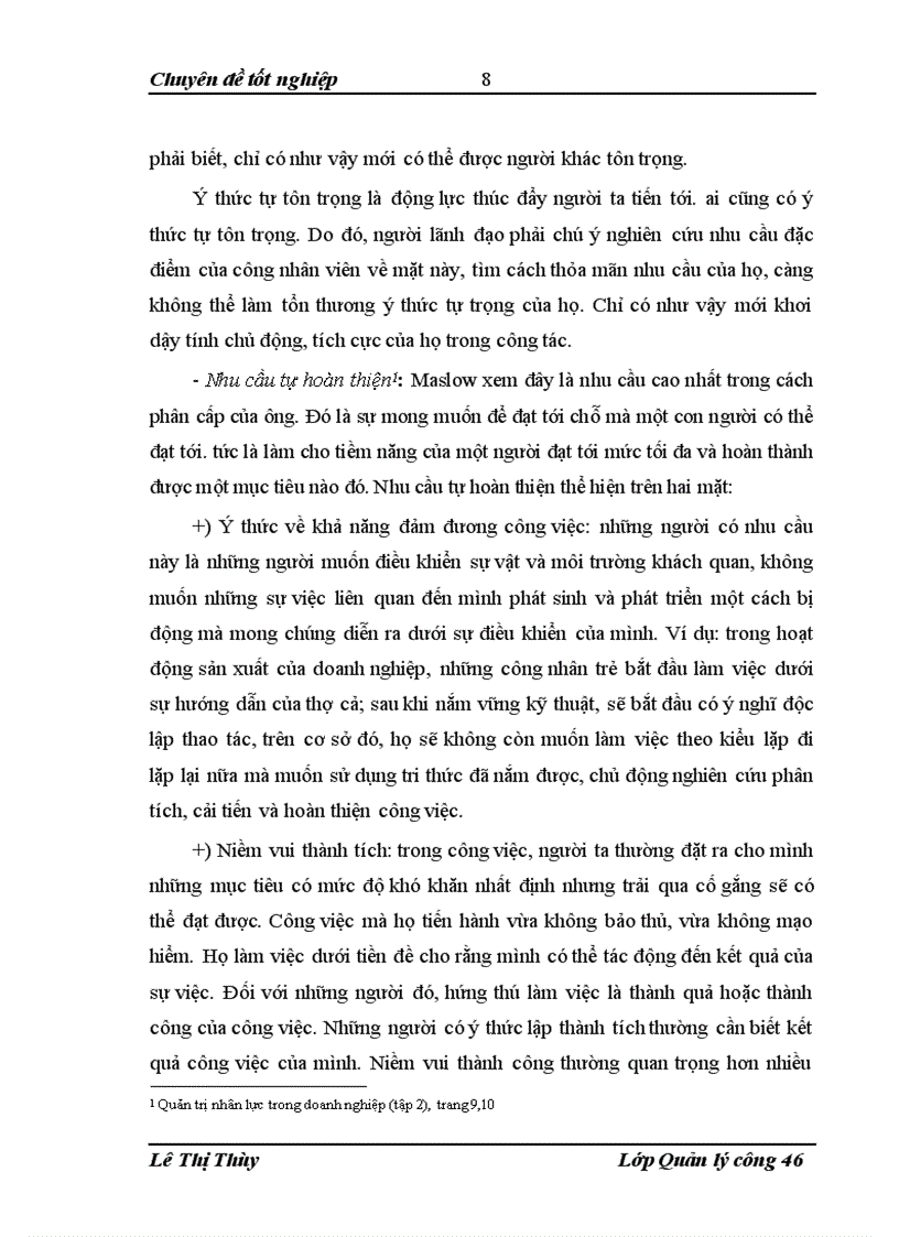 image for page Một số giải pháp nâng cao động lực làm việc cho người lao động tại Cổ phần Đầu tư và xây lắp Trường An Đề tài