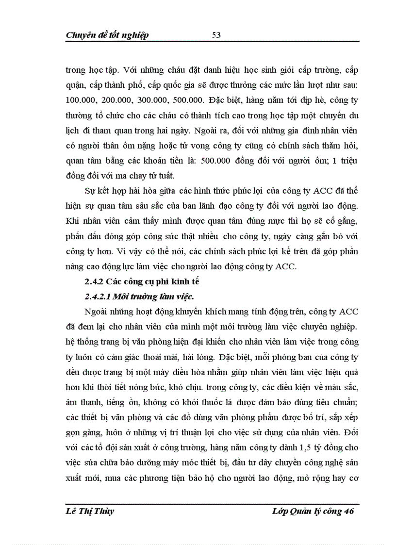 image for page Một số giải pháp nâng cao động lực làm việc cho người lao động tại Cổ phần Đầu tư và xây lắp Trường An Đề tài