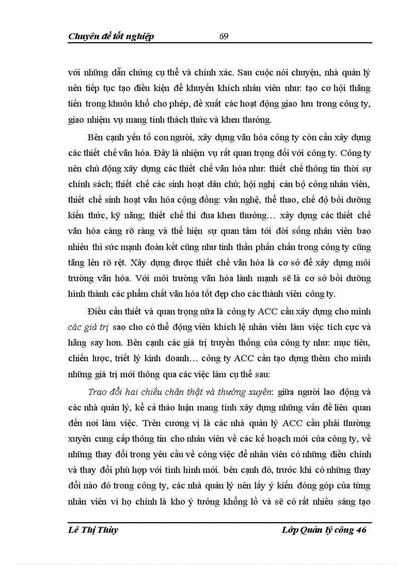 image for page Một số giải pháp nâng cao động lực làm việc cho người lao động tại Cổ phần Đầu tư và xây lắp Trường An Đề tài