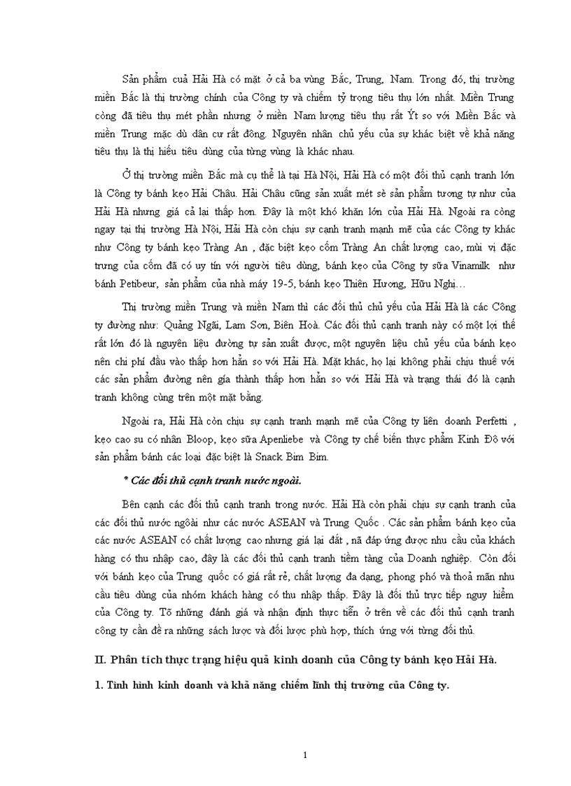 image for page Hiệu quả kinh doanh ở Công ty Bánh kẹo Hải Hà 1