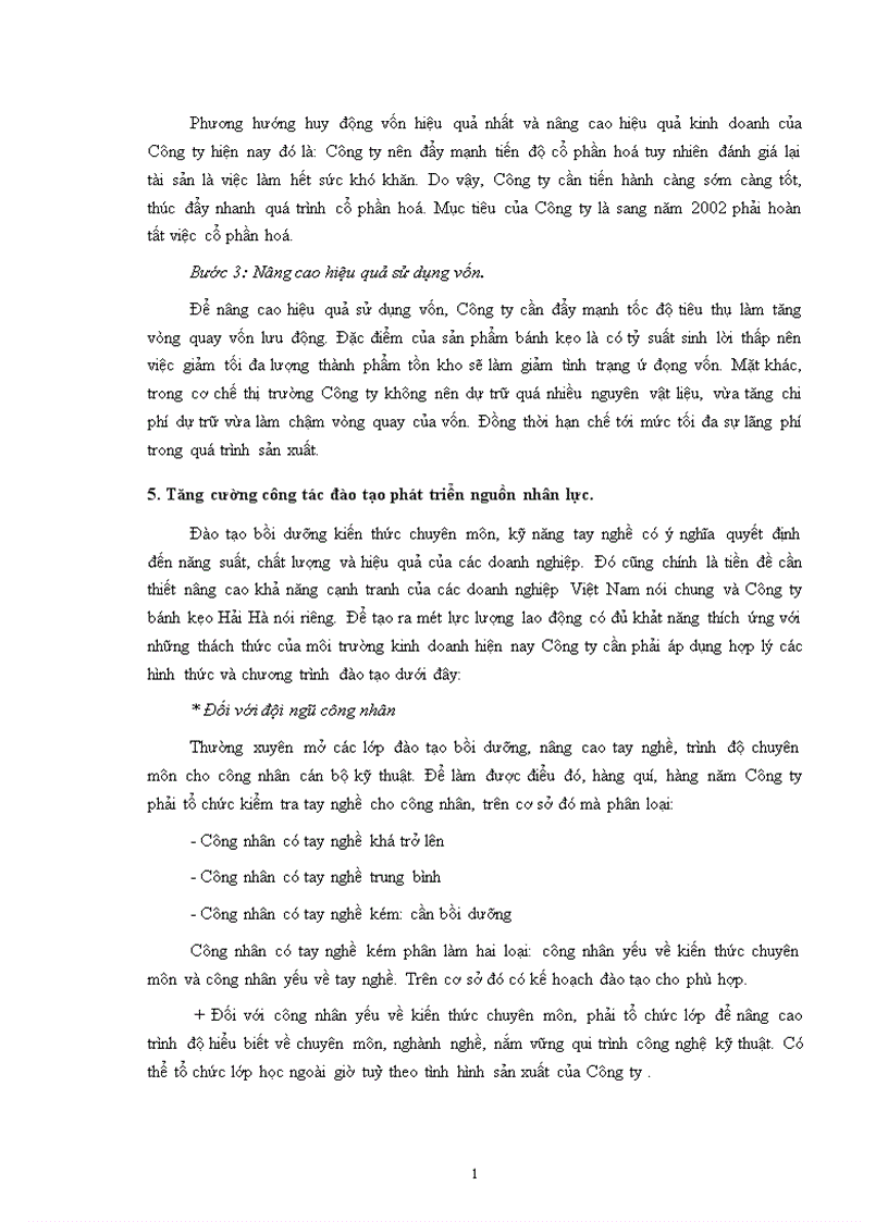 image for page Hiệu quả kinh doanh ở Công ty Bánh kẹo Hải Hà 1