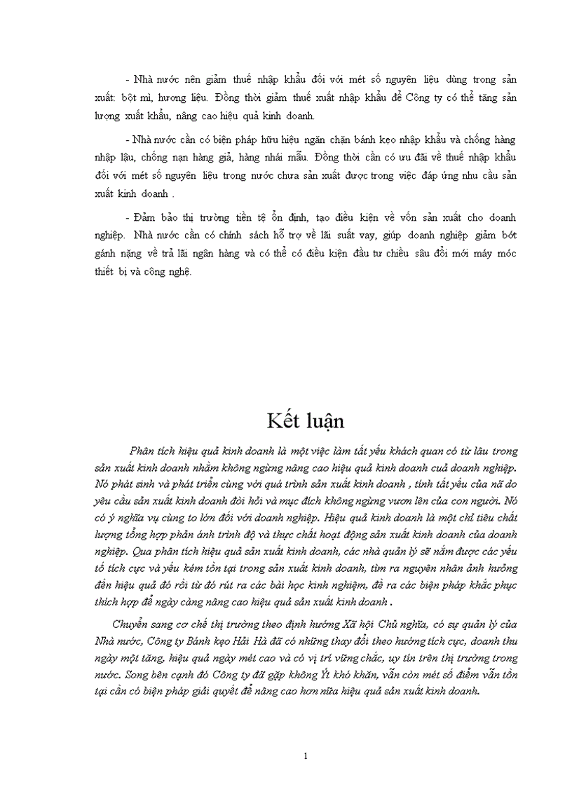 image for page Hiệu quả kinh doanh ở Công ty Bánh kẹo Hải Hà 1