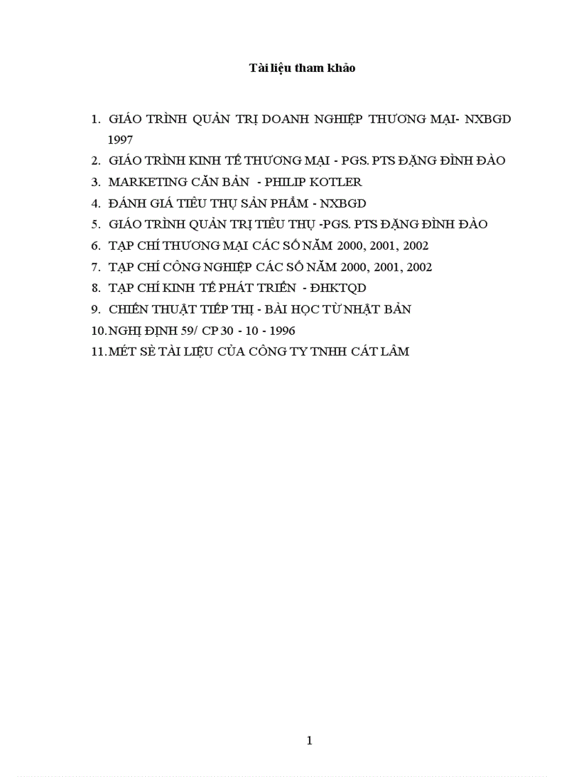 image for page Một số biện pháp đầy mạnh hoạt động tiêu thụ sản phẩm ở Công ty TNHH Cát Lâm