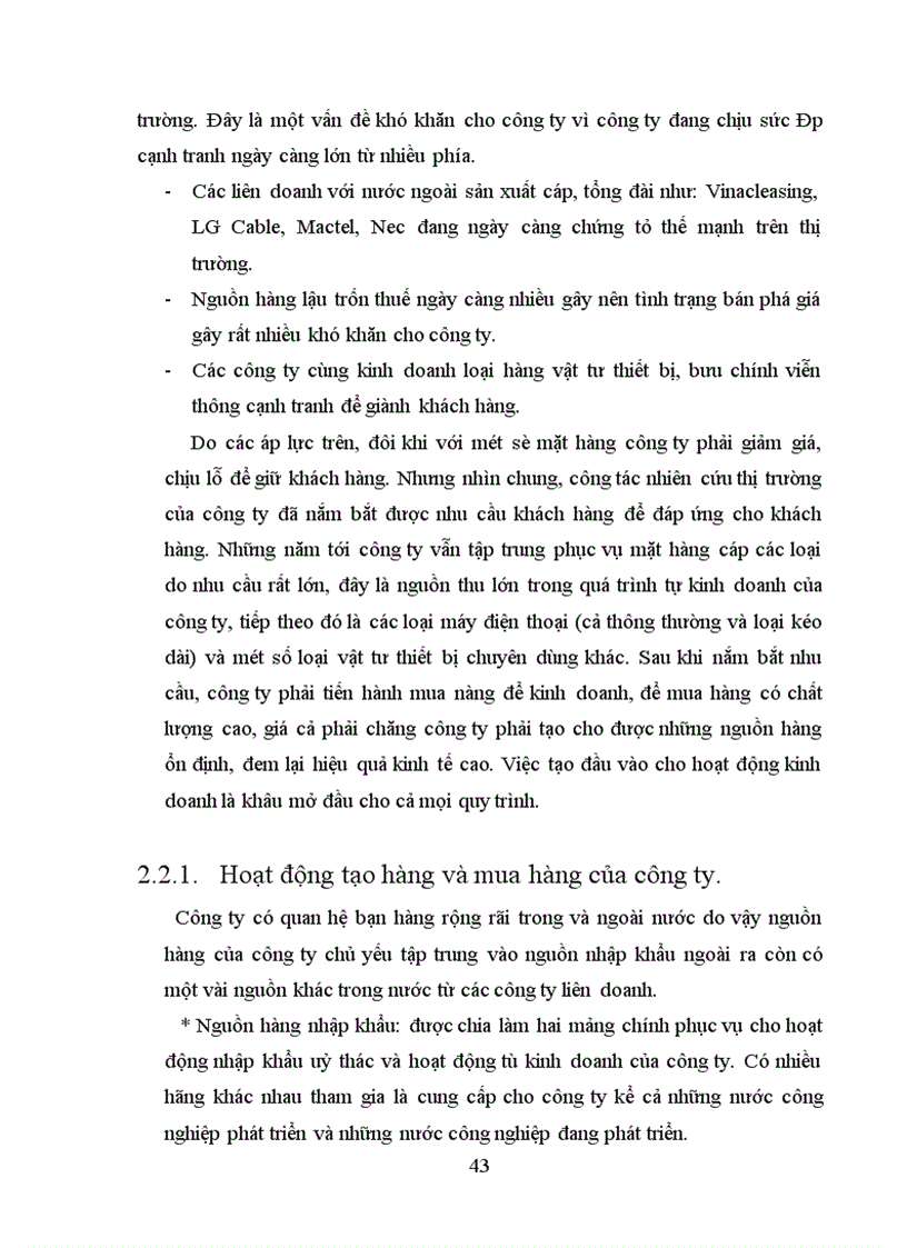 image for page Chiến lược kinh doanh của công ty Vật tư Bưu Điện I