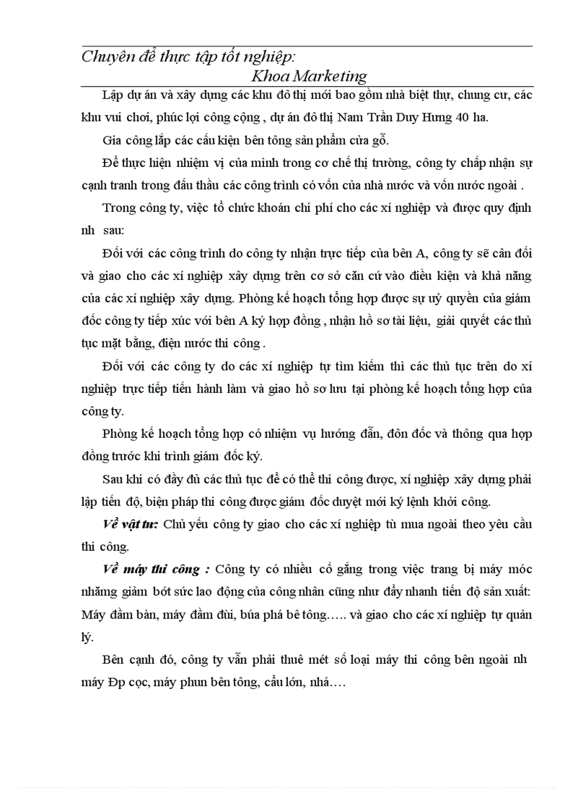 image for page Tổ chức hệ thống thông tin và nghiên cứu marketing trong công ty xây dựng công nghiệp Hà Nội 1