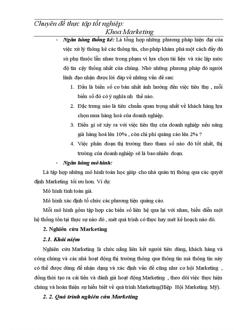 image for page Tổ chức hệ thống thông tin và nghiên cứu marketing trong công ty xây dựng công nghiệp Hà Nội 1