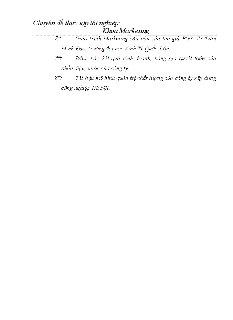 image for page Tổ chức hệ thống thông tin và nghiên cứu marketing trong công ty xây dựng công nghiệp Hà Nội 1