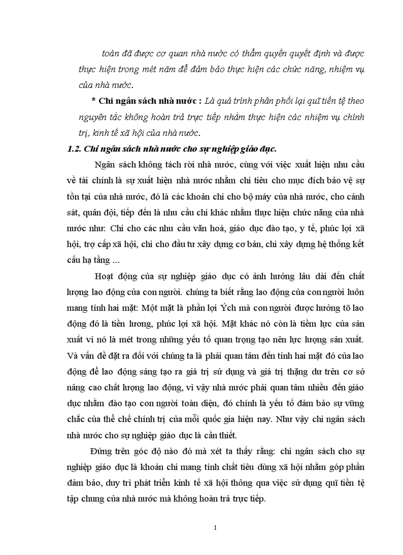 image for page Một số biện pháp nhằm tăng cường quản lí chi ngân sách nhà nước cho sự nghiệp giáo dục trên địa bàn thủ đô Hà nội đến năm 2005