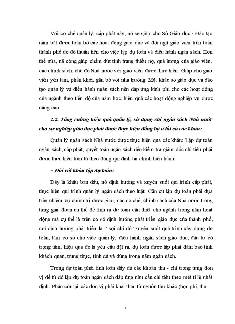 image for page Một số biện pháp nhằm tăng cường quản lí chi ngân sách nhà nước cho sự nghiệp giáo dục trên địa bàn thủ đô Hà nội đến năm 2005