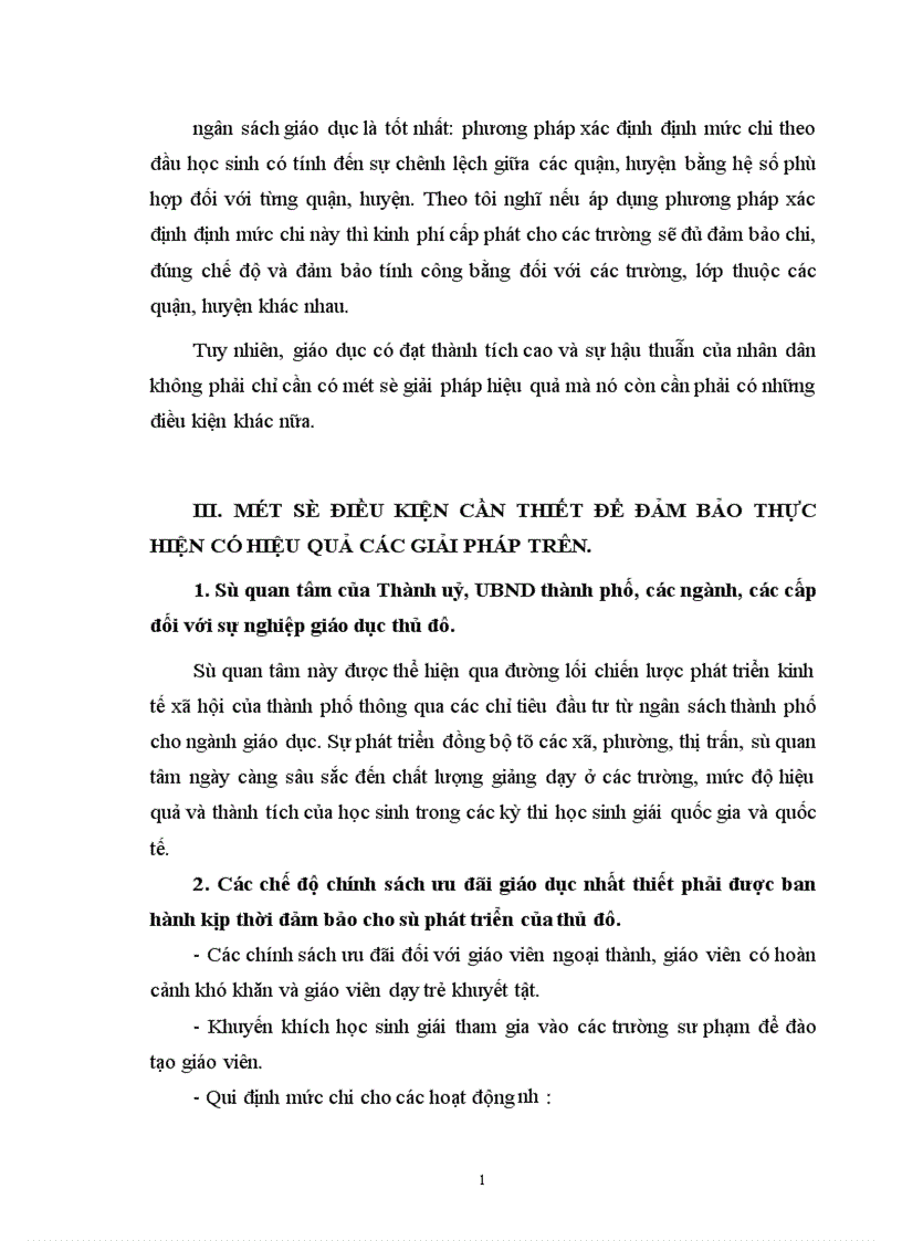 image for page Một số biện pháp nhằm tăng cường quản lí chi ngân sách nhà nước cho sự nghiệp giáo dục trên địa bàn thủ đô Hà nội đến năm 2005