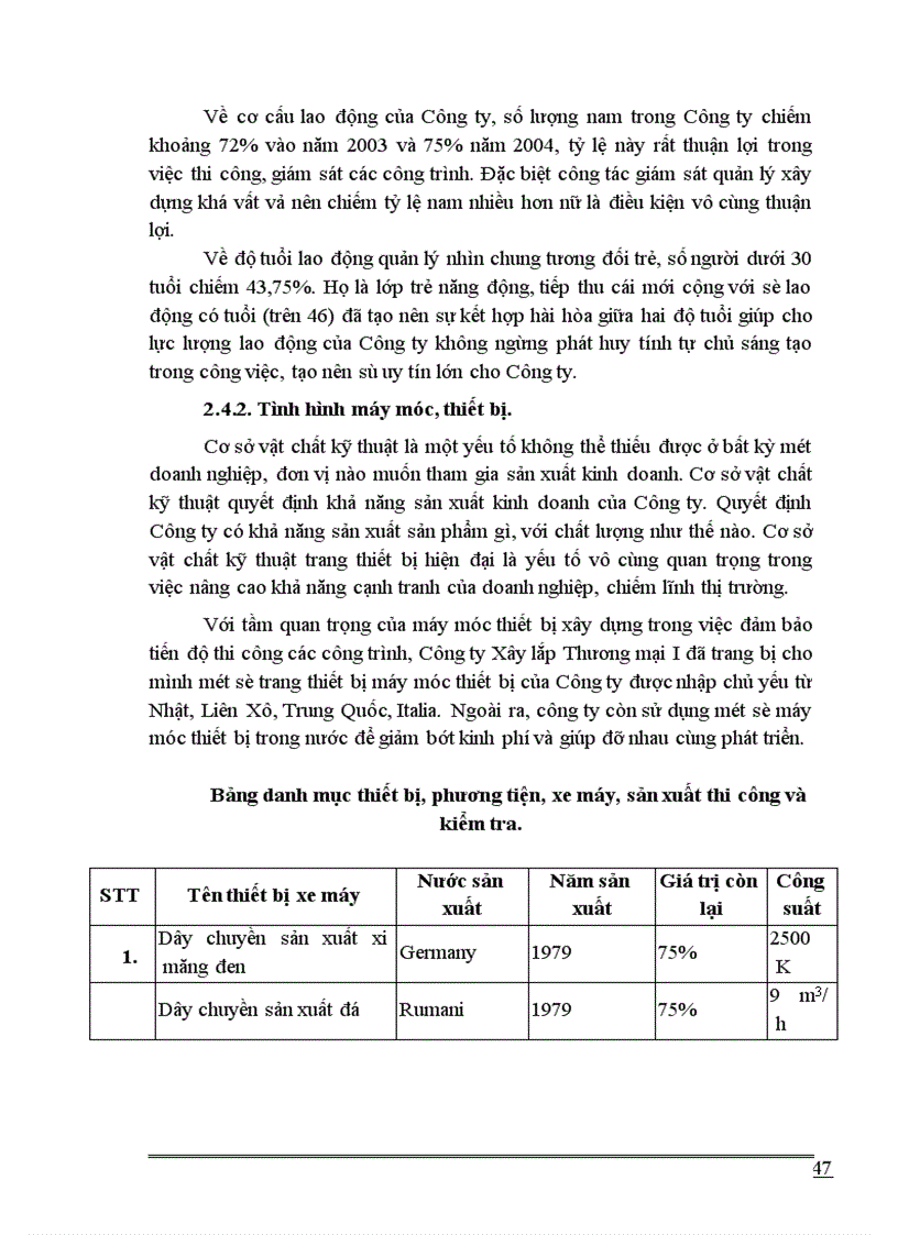 image for page Các giải pháp nhằm nâng cao hiệu quả sản xuất kinh doanh tại Công ty Xây lắp Thương mại 1