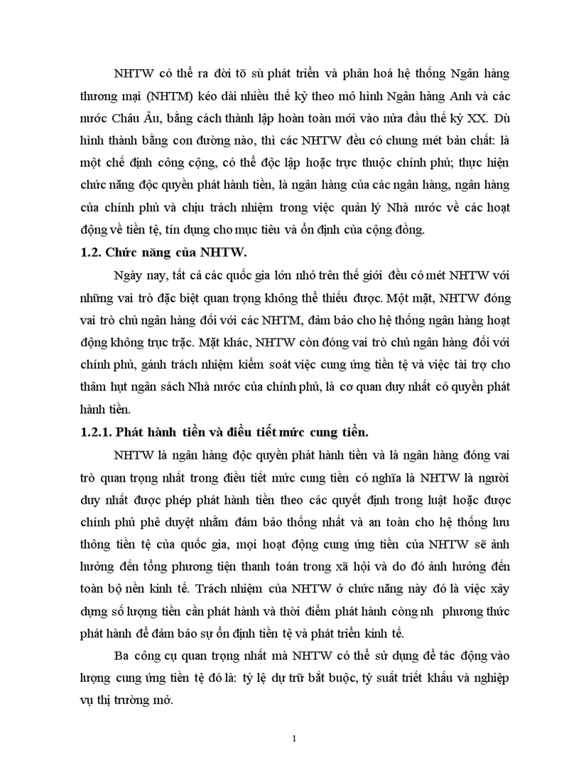 image for page Ngân hàng trung ương với chính sách tiền tệ ở Việt Nam 1